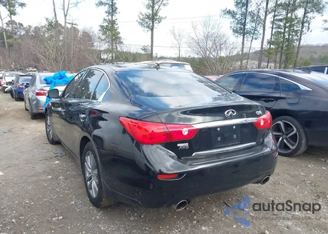 2015 Infiniti Q50 Premium from USA, damaged, VIN JN1BV7AR1FM403585